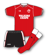 leicester city third football shirt kit jersey strip history 89-90 scoreline