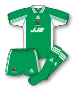 wigan athletic third football shirt kit jersey strip 98-99 adidas jjb