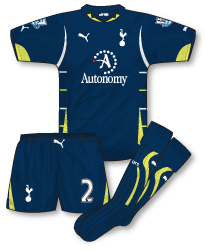 Tottenham Hotspur Home baju bolasepak 2010 - 2011. Sponsored by