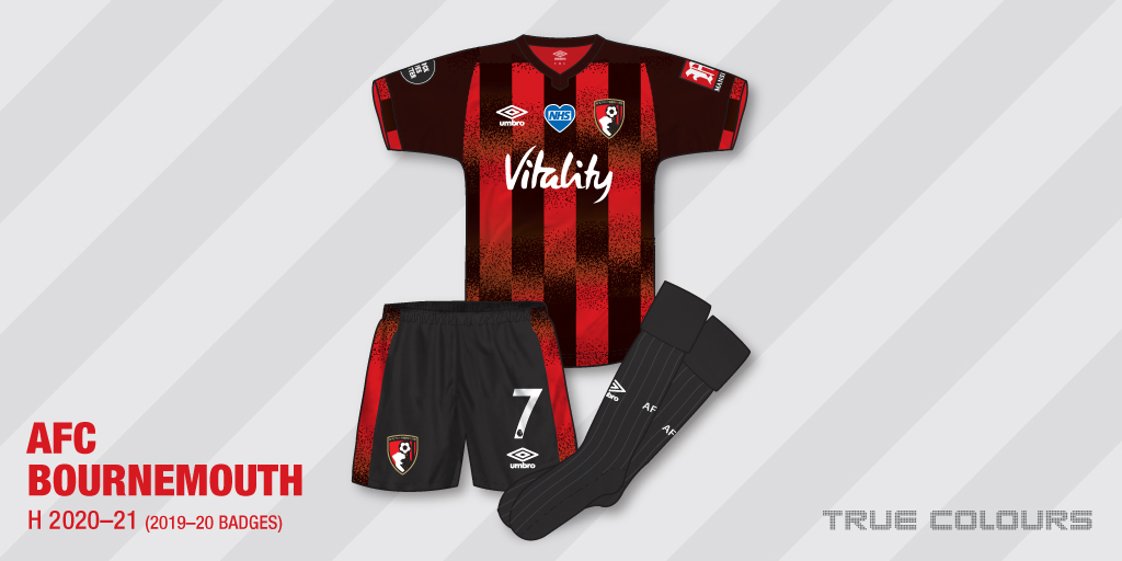 AFC Bournemouth 2020-21 home kit