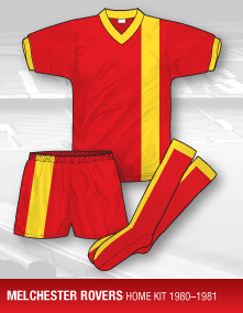 Melchester Rovers Kits 1956–2001 – True Colours Football Kits