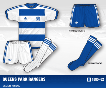 QPR shirts through the years a3 print